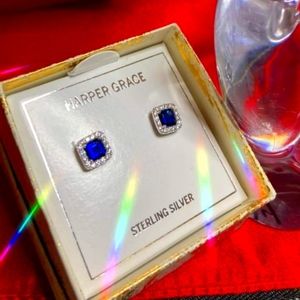Harper grace Sterling silver earings